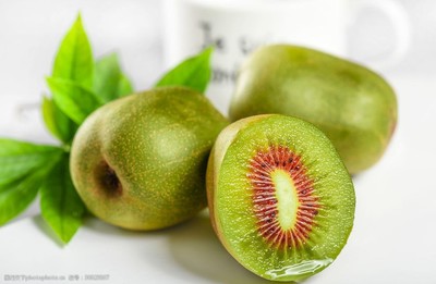 奇異果紅心獼猴桃水果素材